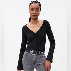 Modern Rib Cardigan || GAP